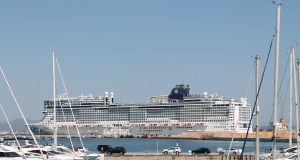 Kreuzfahrtschiff Hafen von Palma