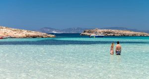 Strand von Illetes auf Formentera