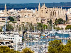 Palma de Mallorca Stadt und Hafen