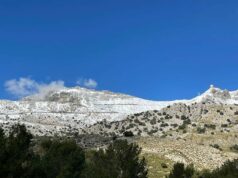 Schnee auf Mallorcas Bergen